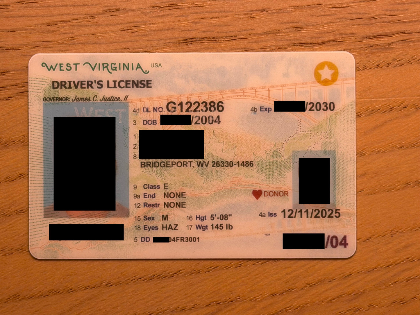 West Virginia ID