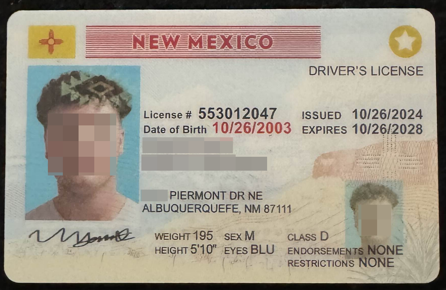 New Mexico ID