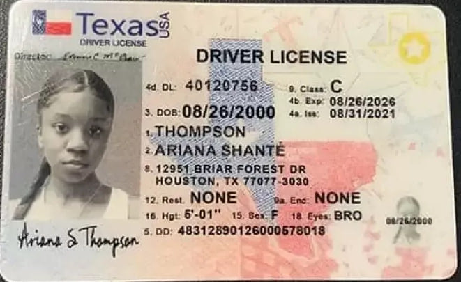 Texas ID