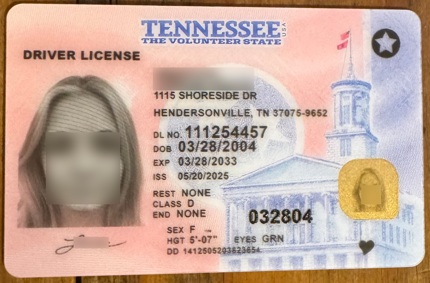 Tennessee ID